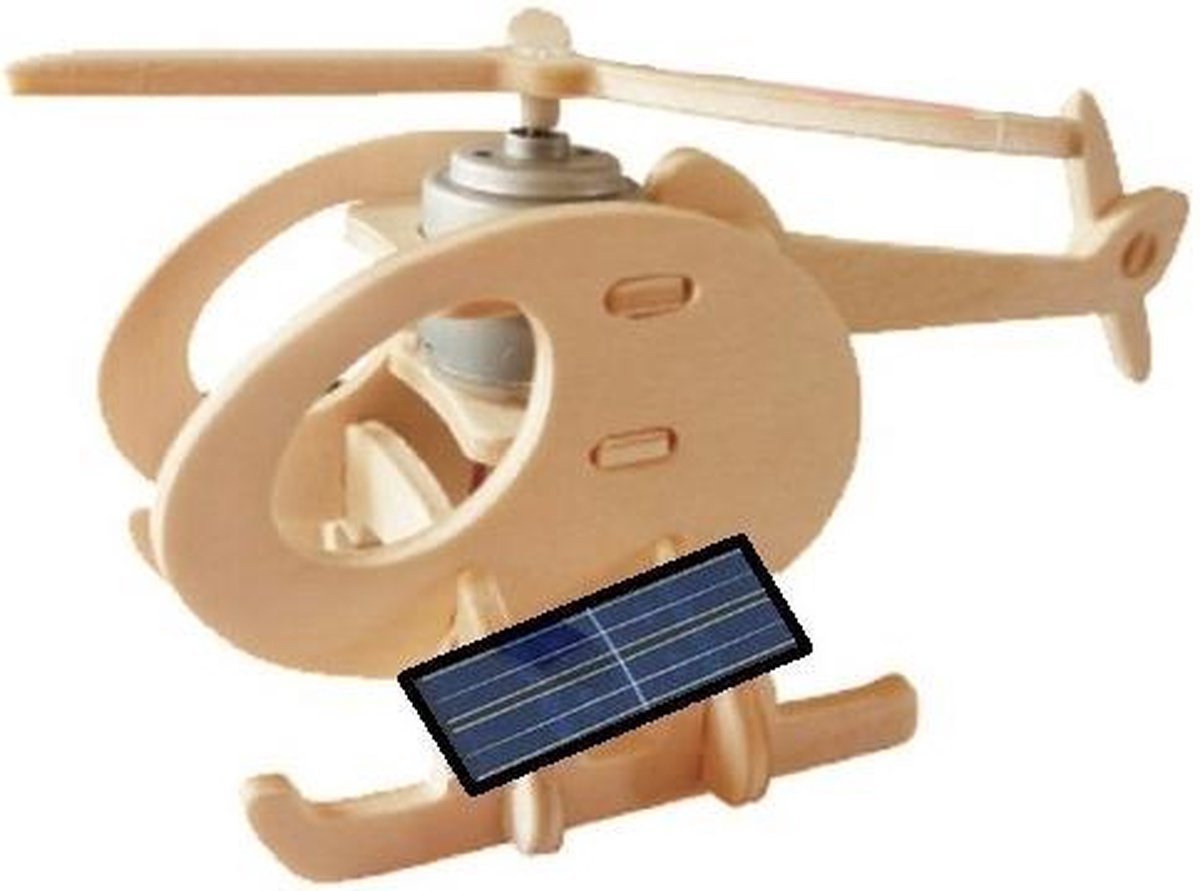 3D-puzzel helikopter Solar 14 cm 13-delig